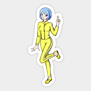 crypto - NFT - manga girl – Kryptine - [Kryptine 54] [1433000] Sticker